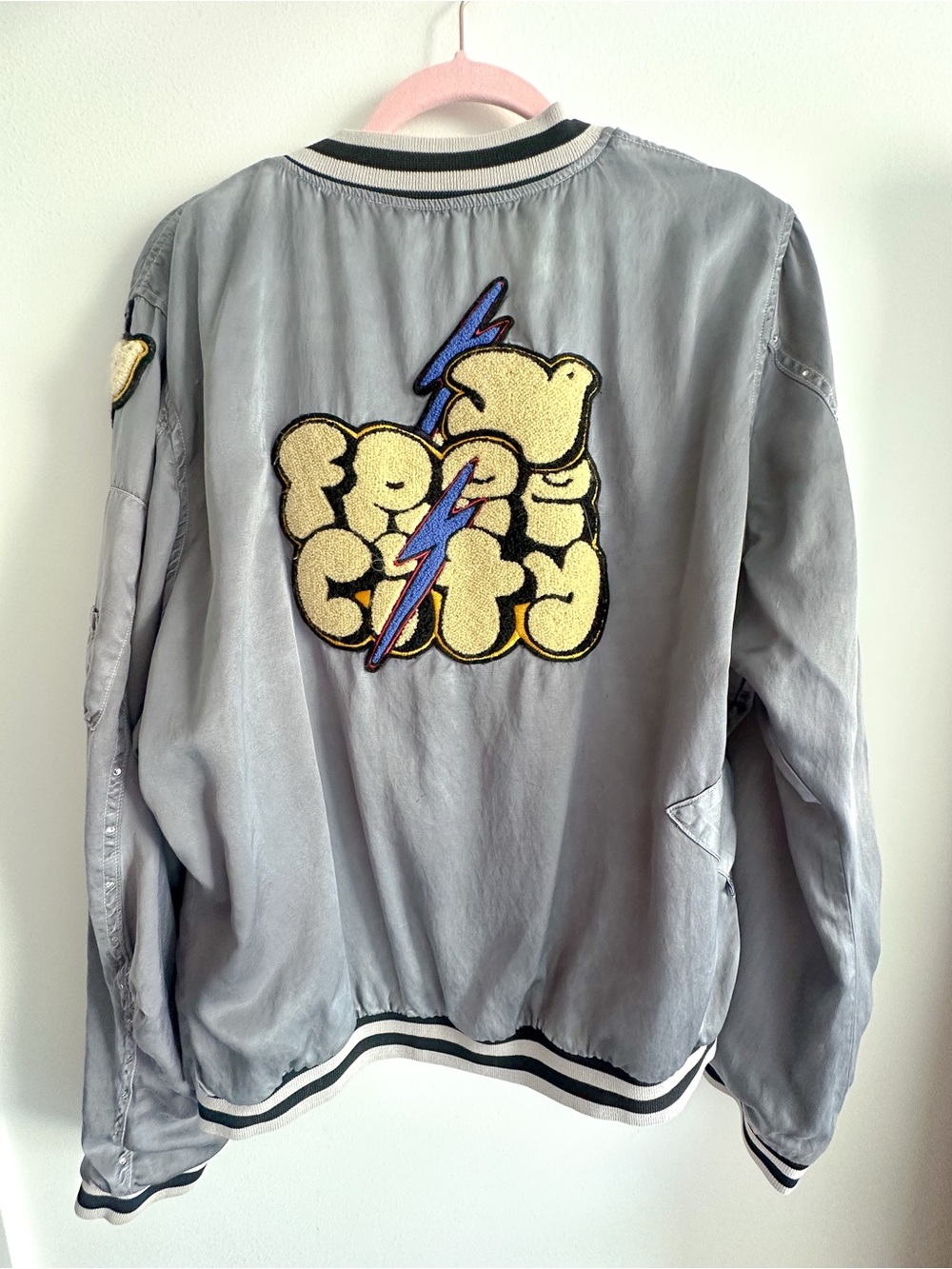 Free City Silk Bomber Jacket